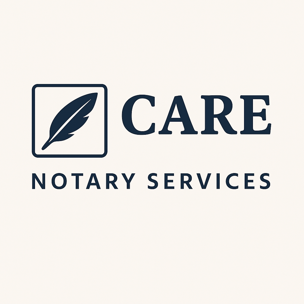 Logo of Care Notary Services